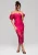 Ombre Avondjurk  fuchsia