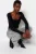 TRENDYOLMİLLA Dames Zwart Effen Lang Getailleerd Blouses