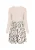 NAEMI Jurk  beige / zwart