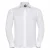 Russell Collectie Heren Lange Mouw Ultiem Niet-Ijzershirt (Wit)