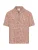 Funky Buddha Overhemd  lichtbeige / roestbruin