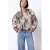 SisterS Point gebloemde jacquard bomberjack – beige