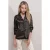 Satin Lange Mouwen Shirt met Knopsluiting