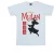 Li-cense Disney heren mulan film krijger silhouet t-shirt