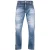 Dsquared2 Sexy Twist Jean Destroyed Reinforced Paint Splash Blue Jeans