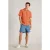 White Stuff Keswick Ss Linen Shirt Dark Orange