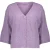 Geisha Cardigan V-neck 3/4 Sleeves Lilac
