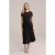 We Fashion Dress Maxi Black
