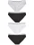 Next Slip  lichtgrijs / zwart / wit