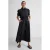 Ruby poplin maxi rok zwart