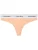 Calvin Klein Underwear String  lichtgrijs / pasteloranje / zwart / wit