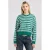 America Today gestreepte sweater groen