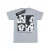 Disney Jongens Mickey Mouse Knipoog T-shirt (Sportgrijs)