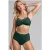 Marlies Dekkers Dame De Paris Pine Green And Gold Lurex