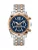 GUESS Analoog horloge  donkerblauw / goud / zilver / offwhite