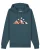 Watapparel Sweatshirt ‘Mountains & Moon’  petrol / gemengde kleuren