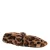 America Today imitatiebont pantoffels met panterprint – camel