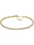 FOSSIL Armband ‘Ellis’  goud / transparant