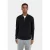 Ciszere Caleb knitted half zip black