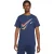 Nike Court Swoosh-logo-T-shirt voor heren in marineblauw