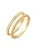 ELLI Ring  goud / transparant