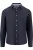 Fynch-Hatton Overshirt donkerblauw, Effen