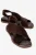Broods Elastisch Leren Instap Sandalen (Dames)