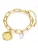Lulu & Jane Armband  goudgeel