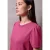Street One Studio Dames Shirt met mouwen met ruches in Pink