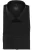 Venti Body Fit Overhemd zwart, Effen