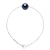 Mesh Armband Serpentine Ronde Zoetwater Pearl en White 9-10 mm 925