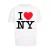 Oversized T-shirt Merchcode I Love NY