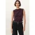 AllSaints West Tank Oxblood Red