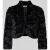 Christian Berg Cocktail Regular fit korte blazer met imitatiebont