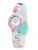 Hip Hop Analoog horloge  blauw / pink / wit