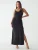 BWLDR Jurk ‘MARSEI MAXI DRESS’  zwart