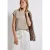 Street One Dames Basic shirt met tekst in Beige