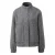 Lange wollen look jasje met hoge kraag dames QS