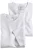 OLYMP Modern Fit T-Shirt ronde hals Dubbel pak wit, Effen