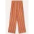 Oilily wide leg high waist gestreepte broek roze