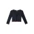 s.Oliver T-shirt rib gebreid donkerblauw