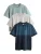 Next Shirt  beige / blauw / marine / mintgroen
