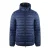 Aquascutum Gewatteerd logo-jack heren Londen (Marineblauw)