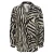 JDY blouse met zebraprint – zwart