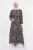 Luipaardprint Chiffon Jurk