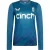 Castore Cricket-trainingsshirt voor dames van Engeland (Peacoat)
