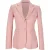 Altuzarra single-breasted blazer in roze scheerwol
