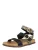 Blowfish Malibu Sandalen met riem ‘LAWSON’  donkerbeige / bruin / zwart