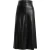 Urban Classics Dames synthetisch leren midi rok