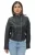 Dames leren bikerjack-Celaya